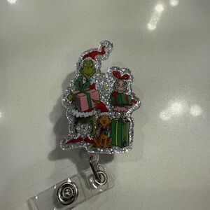 Festive Grinch and Friends Badge Reel